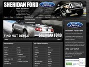 Sheridan Ford Sales Website