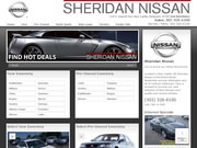 Sheridan Nissan Website