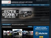 Sherwood Chrysler Jeep Dodge of Salisbury Website