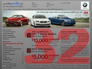 Autobahn BMW Website