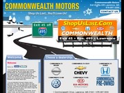 Commonwealth Motors Website