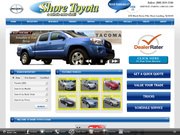 Shore Toyota Website