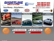 Shortline Hyundai Website