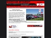 Showcase Mitsubishi Website