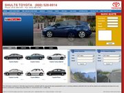 Shults Toyota Website