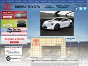Sierra Toyota Lancaster Mitsubishi Website