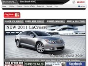 Sims Buick Website