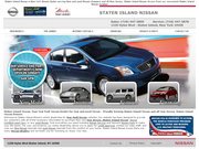 Nissan of Staten Island Pre-Owned Website