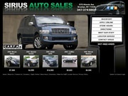 Sirius Auto Sales Website