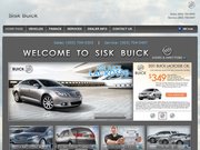 Sisk Buick & Pontiac Website