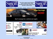 Sitton Buick Pontiac GMC Truck Website