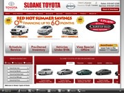 Sloane Toyota of Devon Website