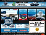 Smith Haven Mazda Website