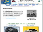 SOPP Chevrolet Truck Center Website