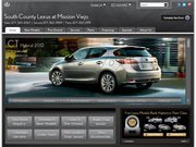 South County Lexus at Mission Viejo Website