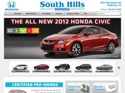 South Hills Honda Website