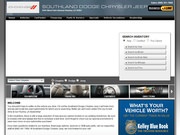 Southland Dodge Chrysler  Special Finance Department Website