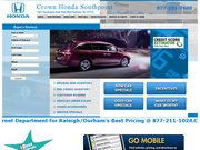Crown Honda Chapel Hill Website