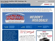 Spady Jerry Pontiac Cadillac GMC S Jeep New & Used Car Sales Website