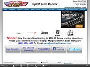 Spirit Chrysler  Dodge Jeep Website