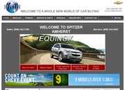 Spitzer Chevrolet Amherst Website