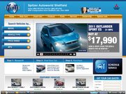 Spitzer Mitsubishi Sheffield Website