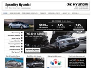 Spradley Hyundai Sales Website