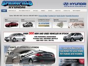 Springfield Hyundai Website