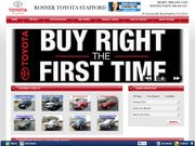 Toyota of Stafford Website