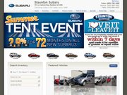 Staunton Nissan Subaru Website