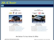 St Clair Chevrolet Website