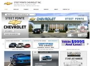 Steet Ponte Chevrolet Website