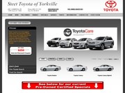 Steet Toyota Website