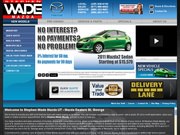 Mazda Dealer Stephen Wade Website