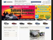 Lewis Subaru Website