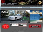 Stevens Creek Toyota Website
