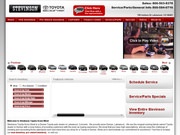 Stevinson Toyota West Website