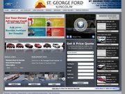 St George Ford Lincoln Website