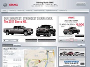 Stirling Pontiac Buick GMC Website