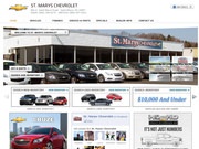 St Marys Chevrolet Buick Cadillac Website