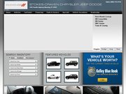 Stokes-Craven Chrysler Jeep Dodge Website