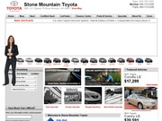 Stone Mountain Toyota Website