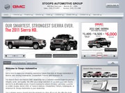 Stoops GMC Truck Website