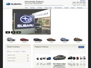 University Subaru Website