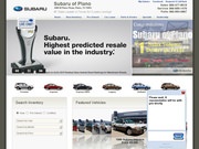 Subaru of Plano Website