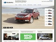 Roseville Subaru Website
