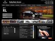 Suburban Acura Website