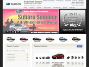 Subaru-Suburban Subaru Website