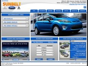 Sunbelt Ford Lincoln Website