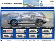 Sunderland Chevrolet Website